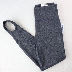 Old Navy Active Leggings Tight Pants Stirrups Go Dry High Rise Gym Yoga Fleece
